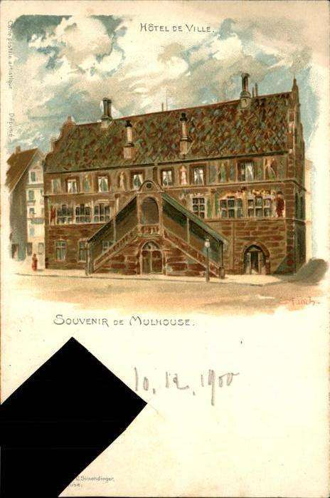 Mulhouse Muehlhausen Hotel de Ville