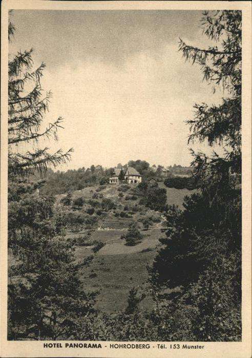 Hohrodberg Haut Rhin Alsace Hotel Panorama