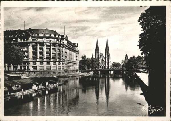 Strasbourg Alsace Eglise Saint Paul Brücke