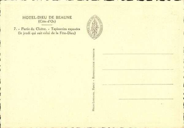 Beaune Hotel Dieu – Bild 2