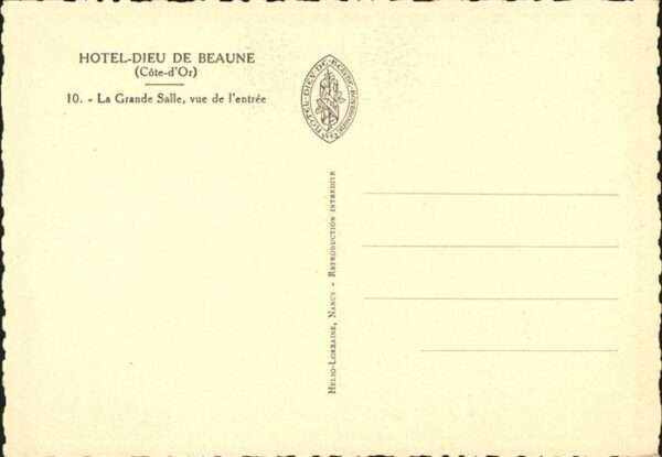 Beaune Hotel Dieu Grande Salle – Bild 2