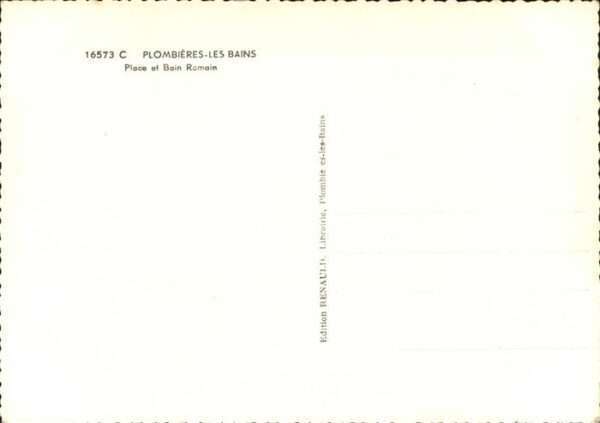 Plombieres-les-Bains Place Bain Romain – Bild 2