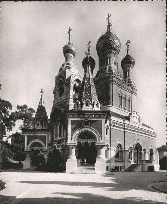 Nice Alpes Maritimes Cathedral Orthodoxe Russe