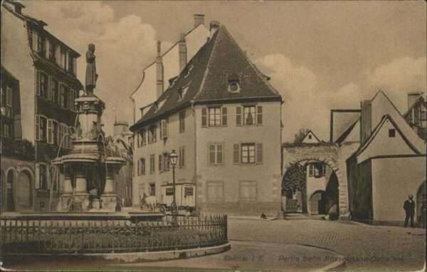 Colmar Haut Rhin Elsass Rösselmann Denkmal
