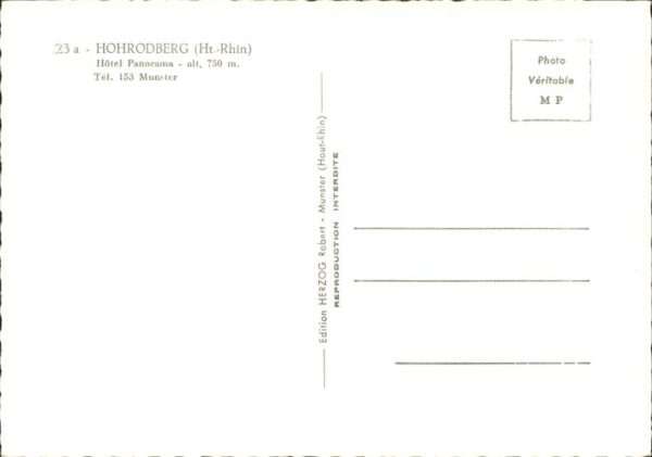 Hohrodberg Haut Rhin Alsace Hotel Panorama – Bild 2