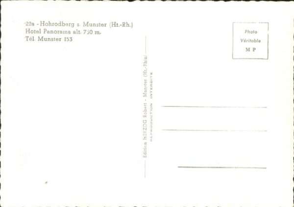 Hohrodberg Haut Rhin Alsace Hotel Panorama – Bild 2