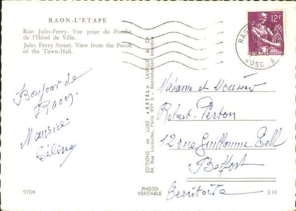 Raon-l Etape Vosges Rue Jules Ferry Hotel de Ville – Bild 2