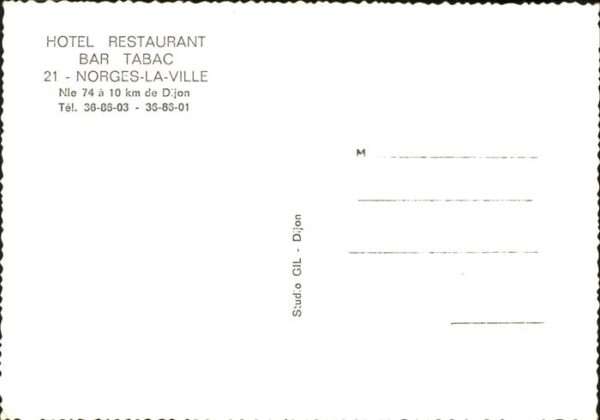 Norges-la-Ville Hotel Restaurant Bar Tabac – Bild 2