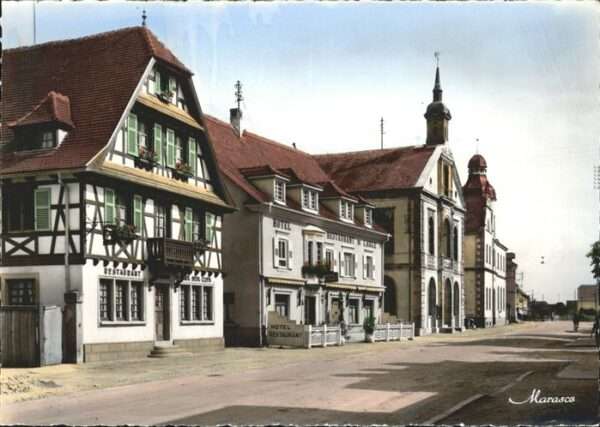 Marckolsheim Rue Marechal Forch Hotel de Ville