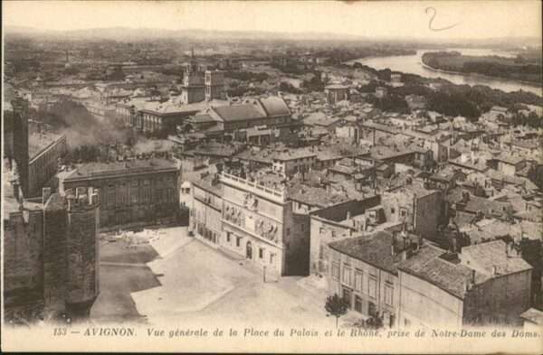 Avignon Vaucluse vue generale