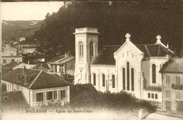 Saint-Claude Jura Eglise du Sacre-Coeur