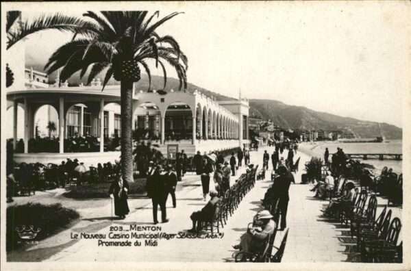 Menton Alpes Maritimes Casino Municipal
