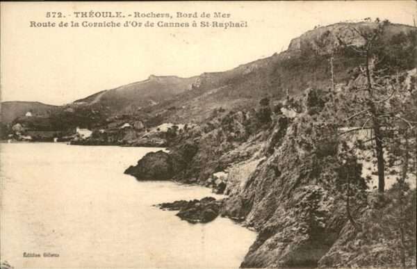Theoule-sur-Mer Bord de mer