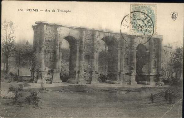 Reims Champagne Ardenne Arc de Triomphe