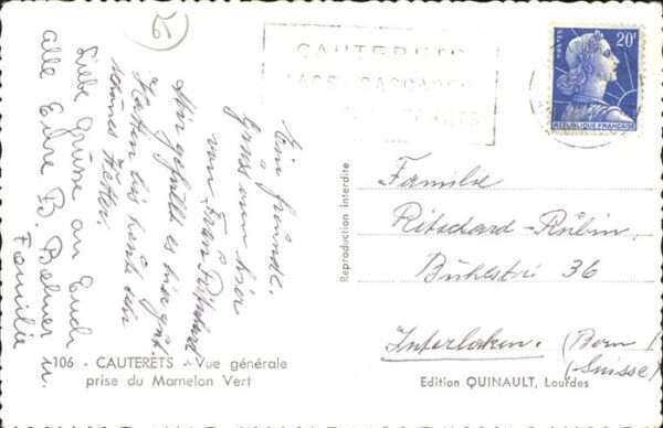 Cauterets Vue generale – Bild 2