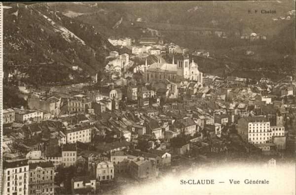 Saint-Claude Jura Vue generale