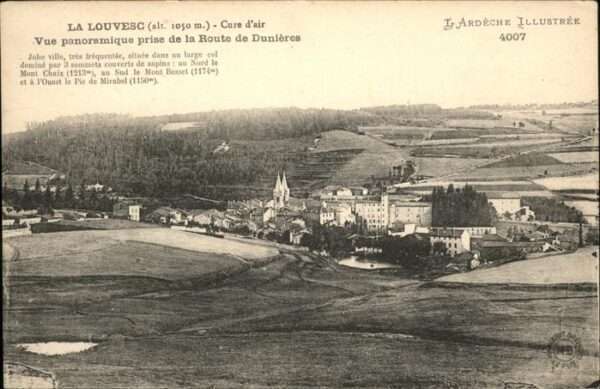 La Louvesc Vue panoramique