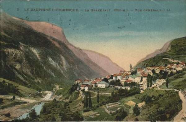 Dauphine la Grave vue generale