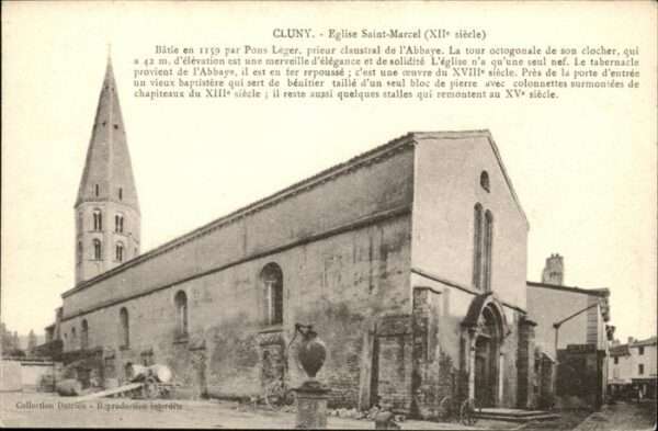 Cluny Eglise Saint Marcel