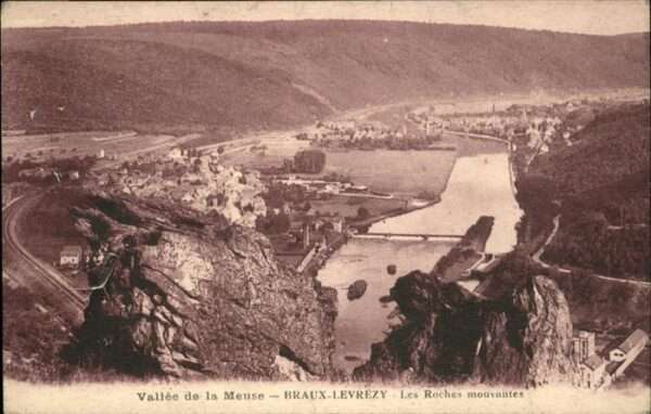 Bogny-sur-Meuse Roches mouvantes Braux-Levrezy