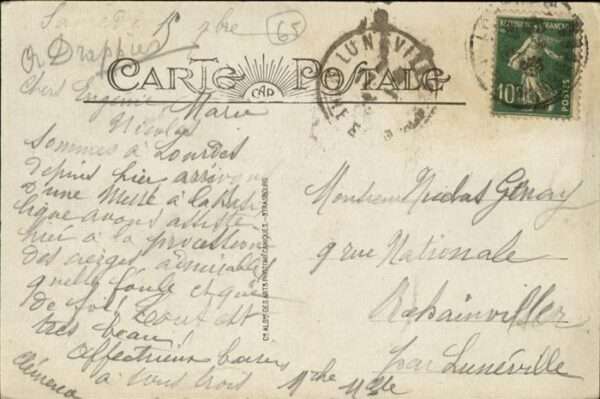 Lourdes Hautes Pyrenees vue generale – Bild 2