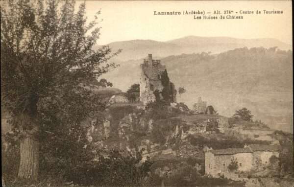 Lamastre Ruines Chateau