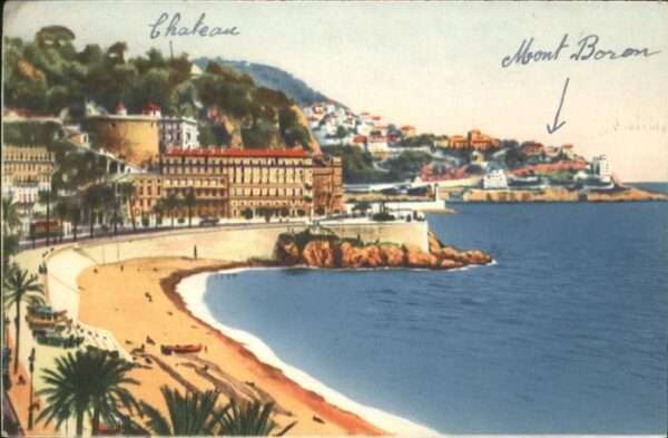 Nice Alpes Maritimes Chateau Mont Boron