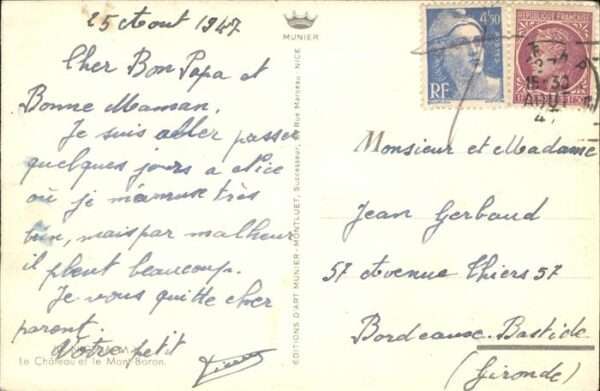 Nice Alpes Maritimes Chateau Mont Boron – Bild 2