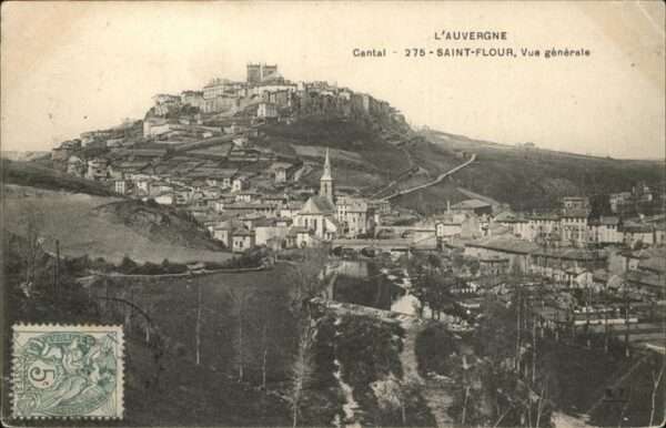 Saint-Flour Cantal vue generale
