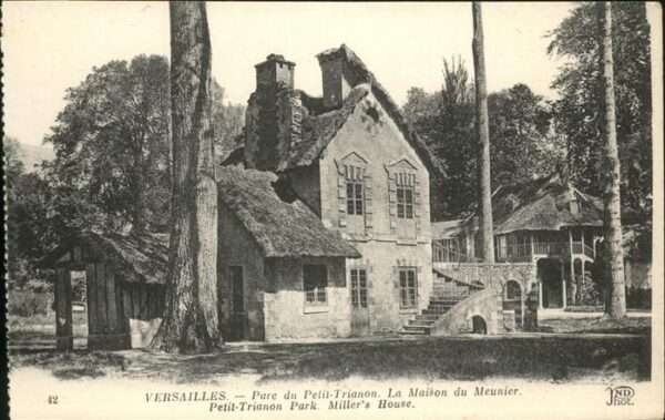 Versailles Yvelines Parc Petit Trianon Maison Meunier
