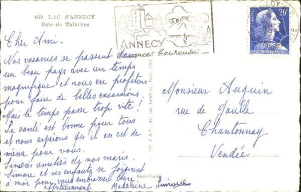 Annecy Haute-Savoie Lac d_Annecy – Bild 2