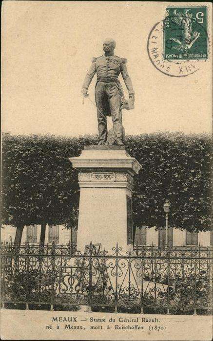 Meaux Statue General Raoult
