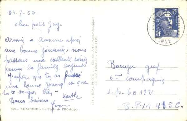 Auxerre Tour Horloge – Bild 2