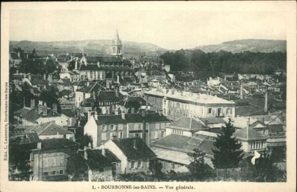 Bourbonne-les-Bains Vue generale