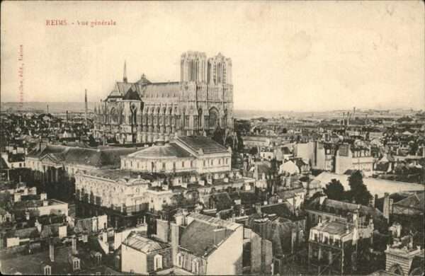 Reims Champagne Ardenne Vue generale
