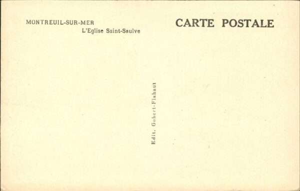 Montreuil sur Mer L'Eglise Saint Saulve – Bild 2