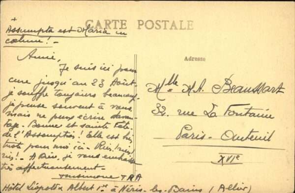 Neris-les-Bains Abside de L'Eglise – Bild 2