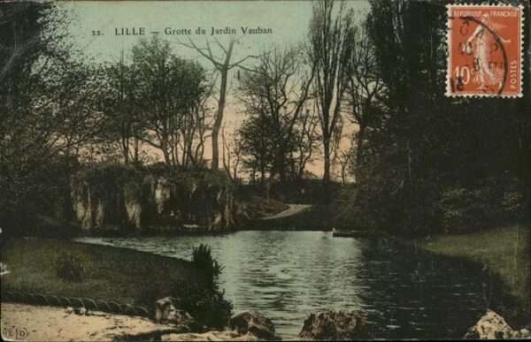 Lille Nord Grotte du Jardin Vauban