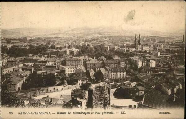 Saint-Chamond Ruines de Montragon