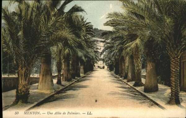 Menton Alpes Maritimes Allee de Plamiers