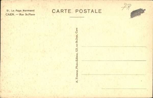 Caen Rue St. Pierre – Bild 2