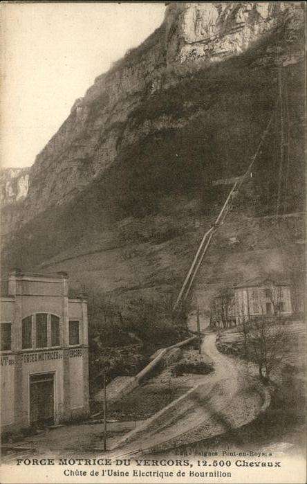 Bournillon Force Motrice du Vercors