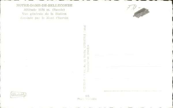 Notre-Dame-de-Bellecombe Vue generale – Bild 2