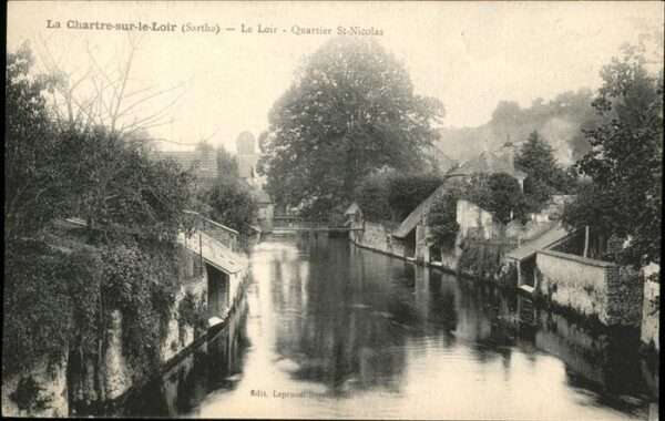 La Chartre-sur-le-Loir Le_Loir Quartier St. Nicolas