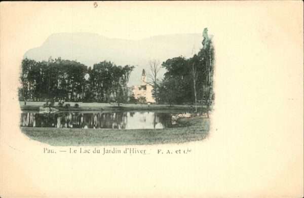 Pau 64 Lac du Jardin d_Hiver