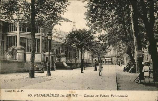 Plombieres-les-Bains Casino Petite Promenade