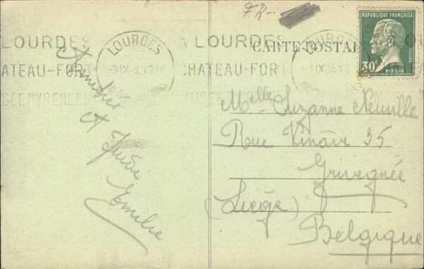 Lourdes Hautes Pyrenees Entree du Sanctuaire – Bild 2