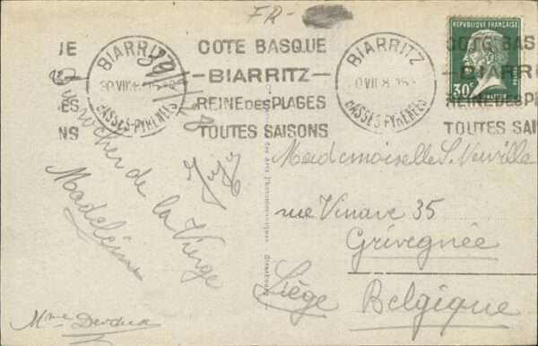 Biarritz Pyrenees Atlantiques Casino Municipal Plage – Bild 2