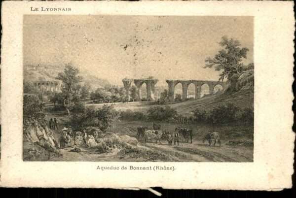 Lyon France Aqueduc de Bonnant