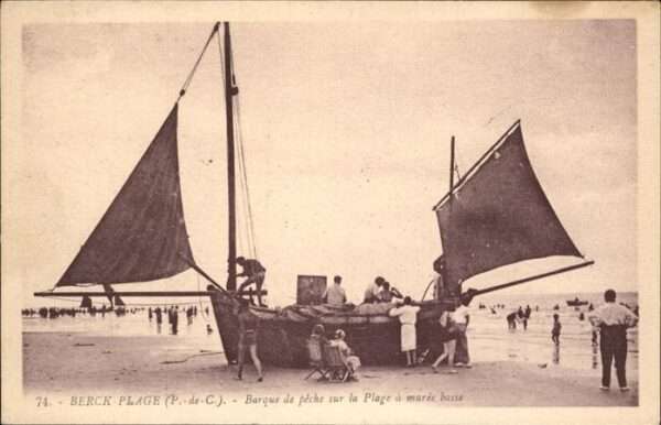 Berck Barque de peche